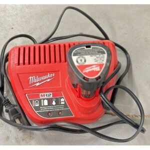 Milwaukee M12 12 Volt XC Battery and Charger Kit Lithium Ion Tool Set